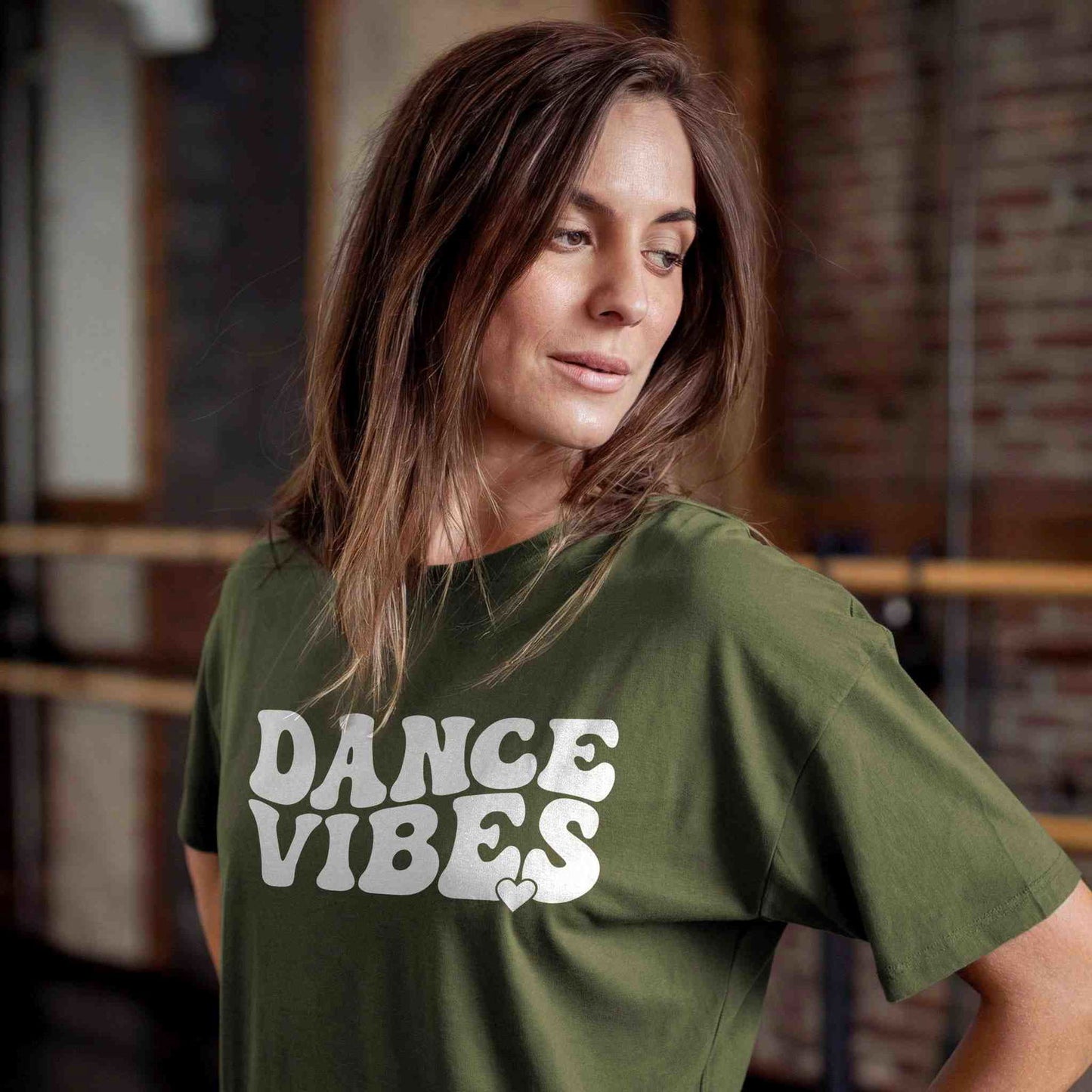 Dance Vibes with Heart T-Shirt - Dance Mom Essentials