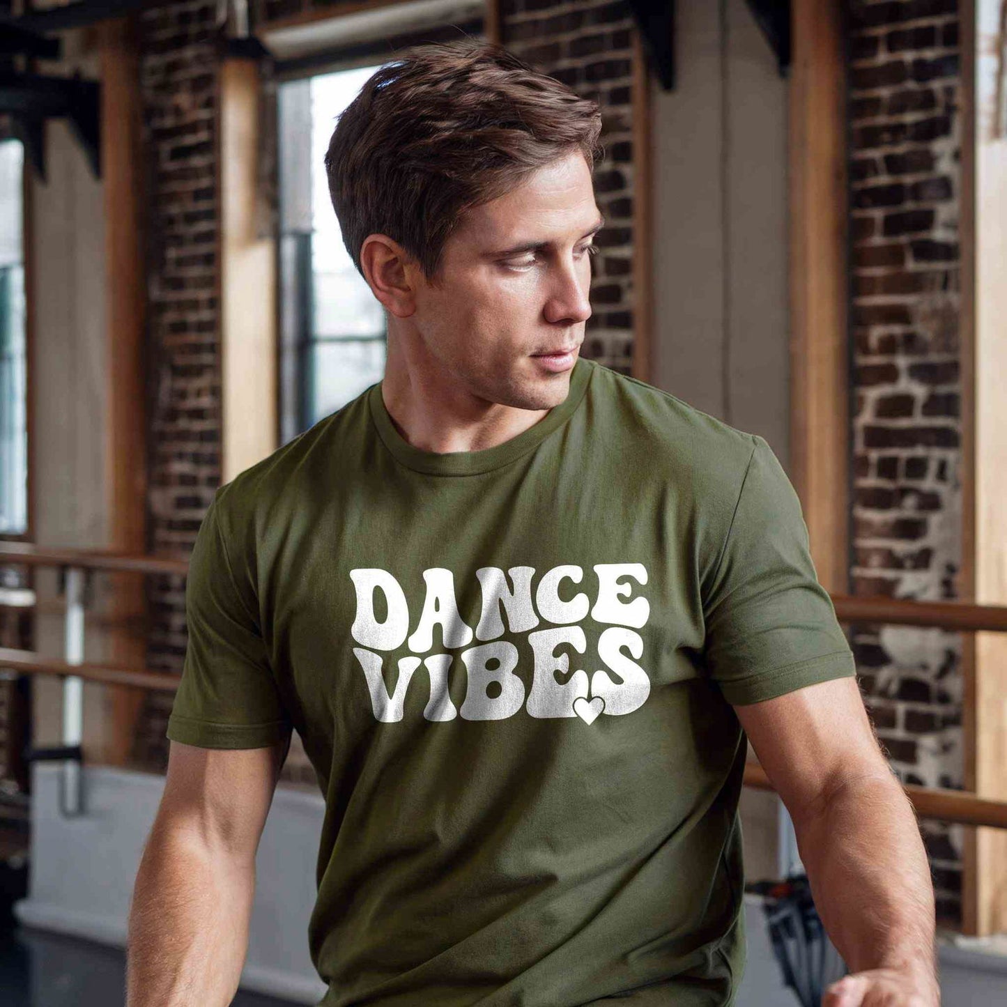 Dance Vibes with Heart T-Shirt - Dance Mom Essentials