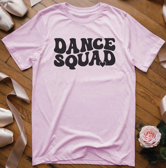 Dance Squad with Heart T-Shirt - Dance Mom Essentials