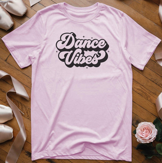 Dance Vibes Retro T-Shirt - Dance Mom Essentials